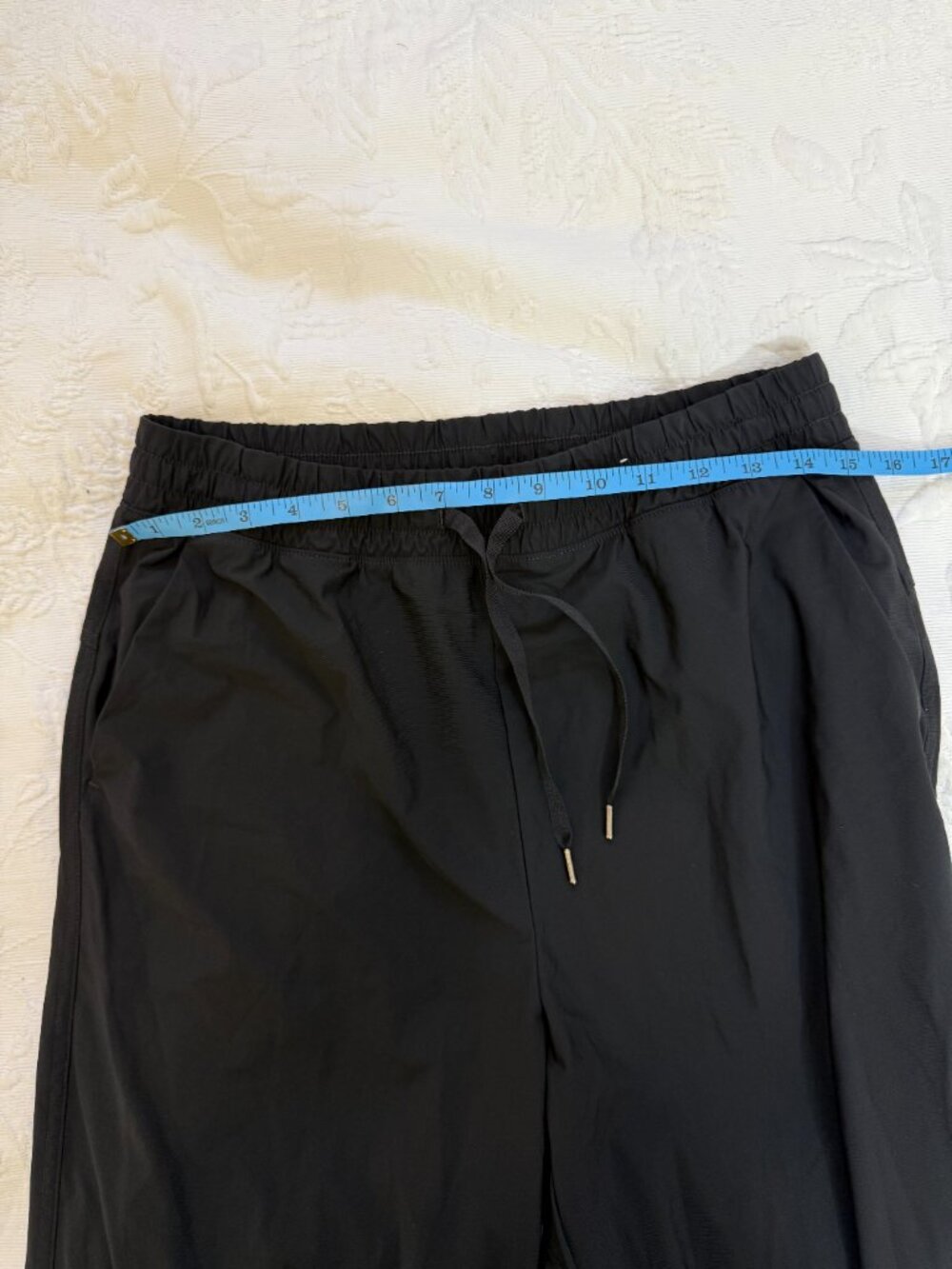 🪩 2/20 Unknown Brand Black Active Wind Pant Joggers Size M - Picture 3 of 8